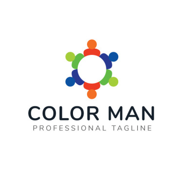 Run Colorful Logo Templates 98702
