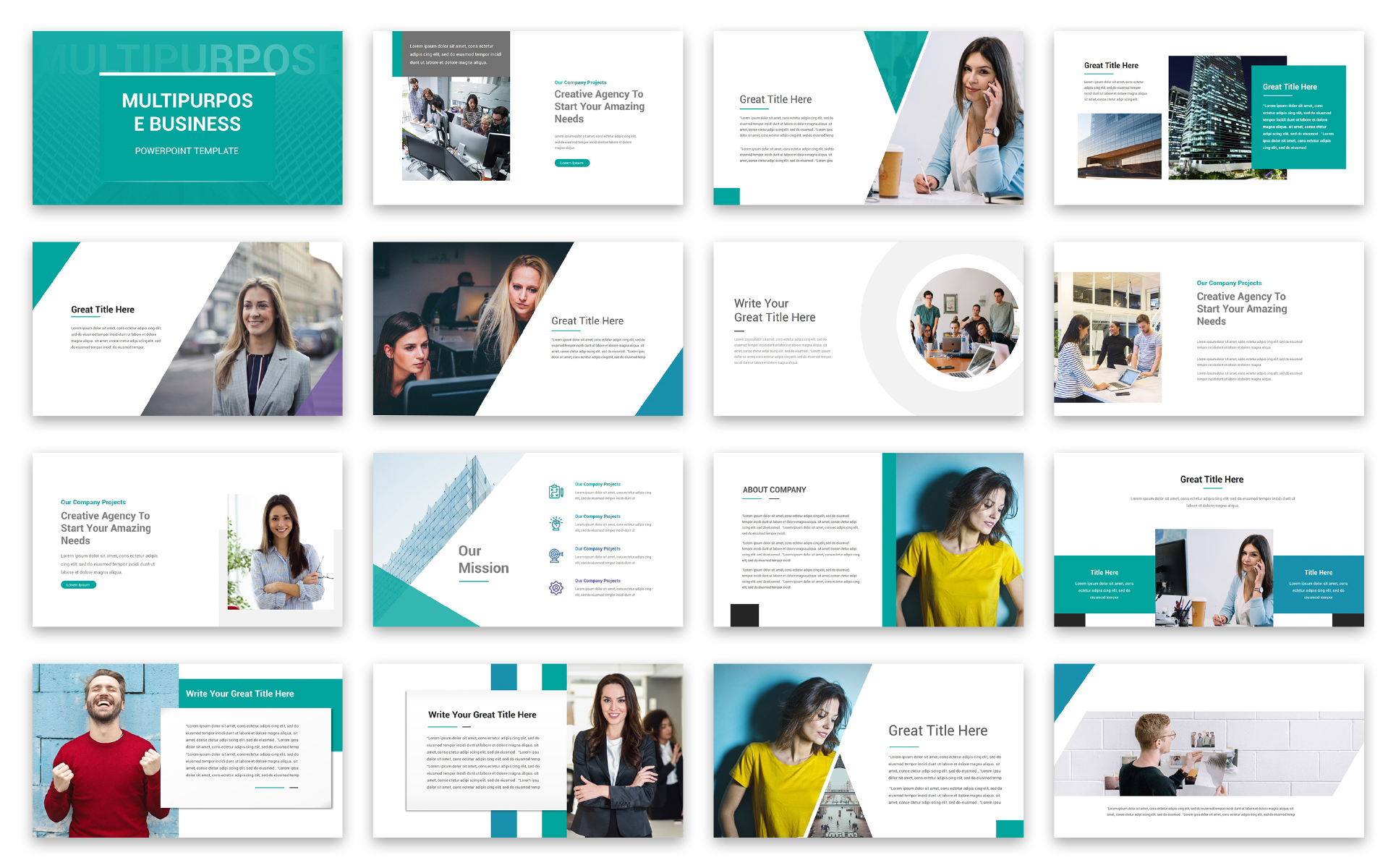 Multipurpose Business PowerPoint template