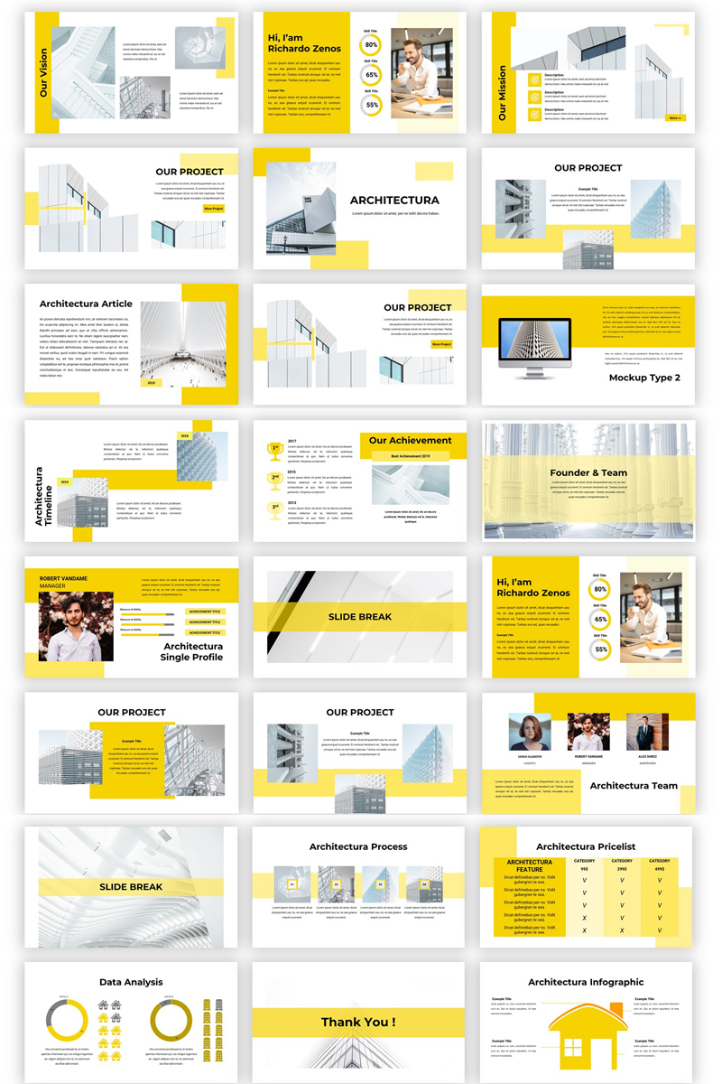 Architectura PowerPoint template