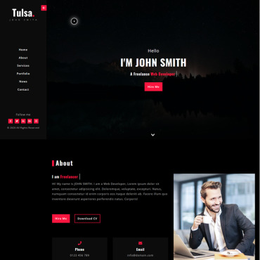 Agency Bootstrap Landing Page Templates 98799