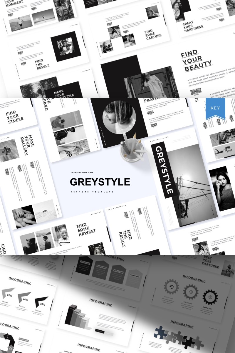 Greystyle - Keynote template