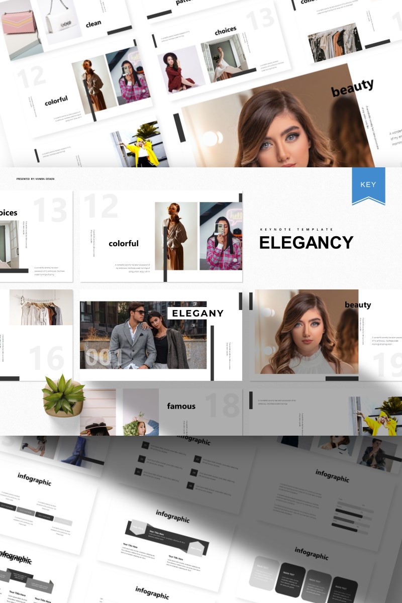 Elegancy - Keynote template