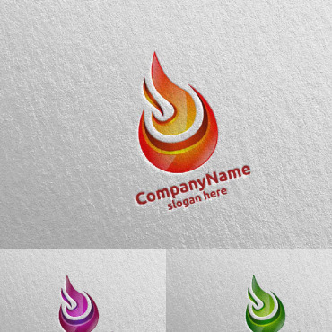 Gas Power Logo Templates 98919
