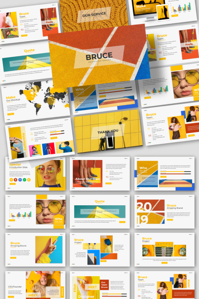 Bruce Creative Google Slides