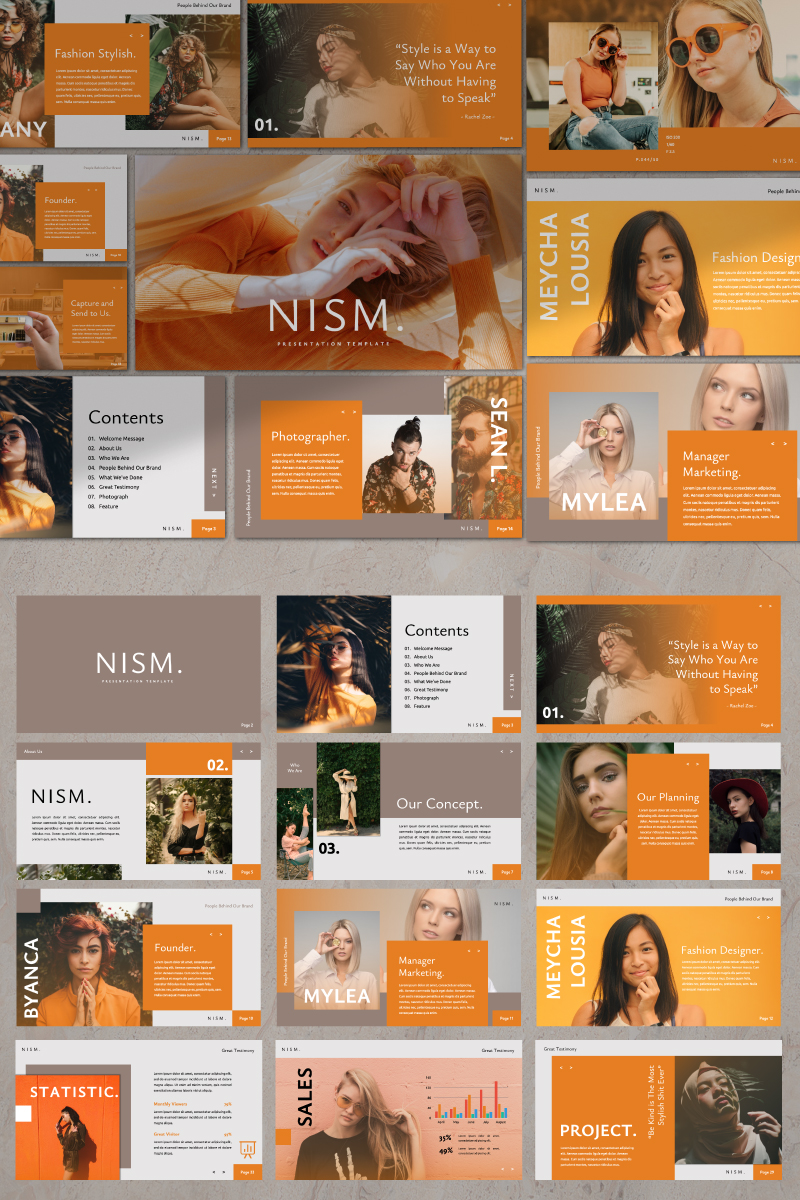 Nism. Presentation Google Slides
