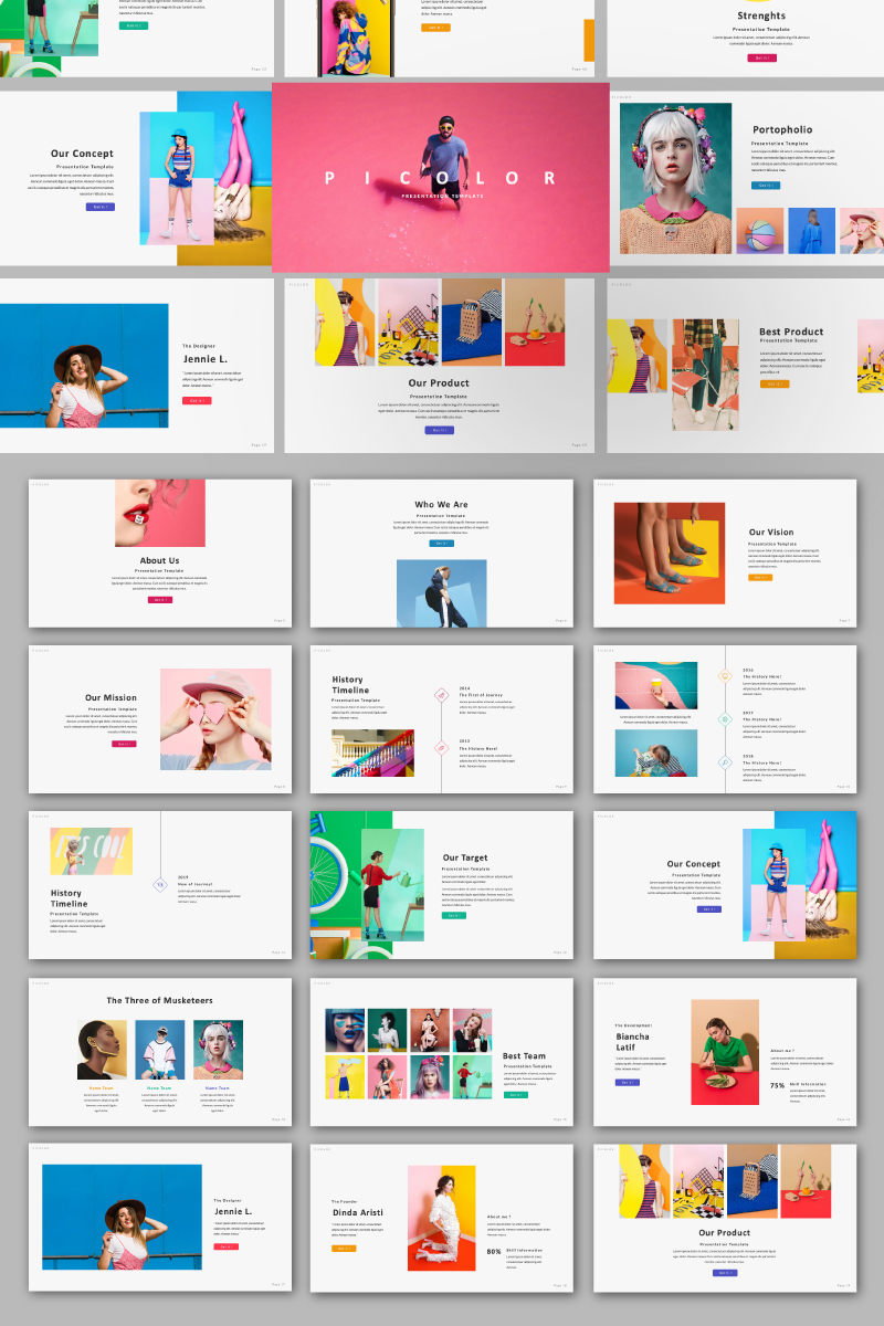 PICOLOR Presentation - Keynote template