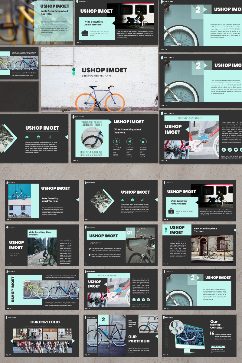 Ushop imoet Presentation - Keynote template