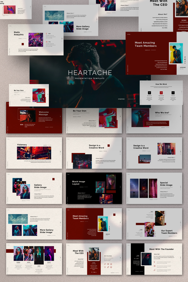 HEARTACHE Presentation - Keynote template