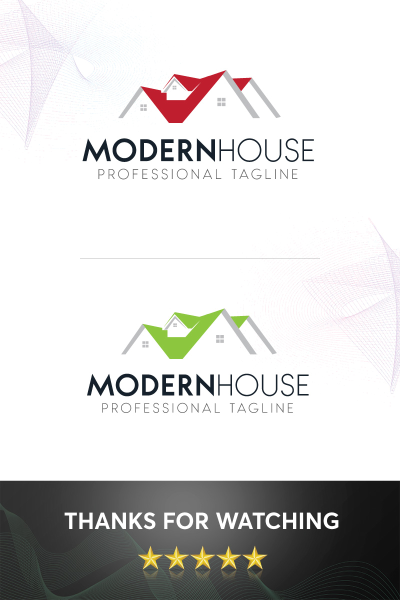 ModernHouse Logo Template
