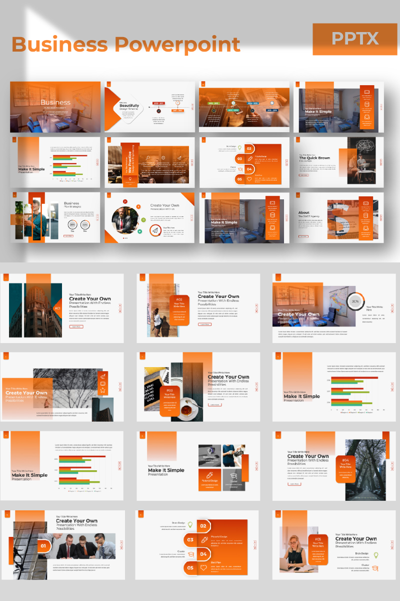 Business Presentation PowerPoint template