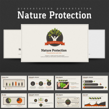 Simple Natural PowerPoint Templates 99380