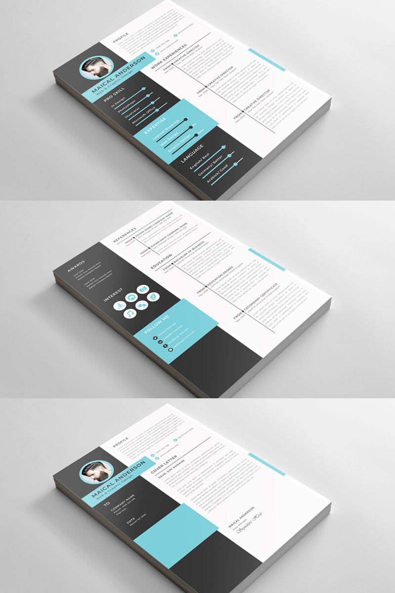 maical anderson Resume Template