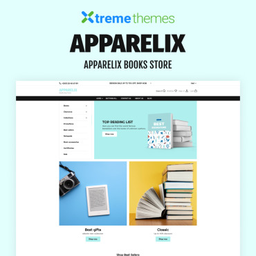 Reading Literature Shopify Themes 99434