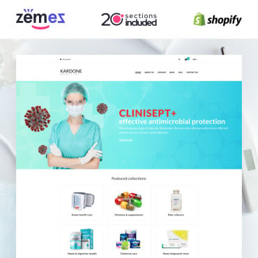 Health Drugs Shopify Themes 99455