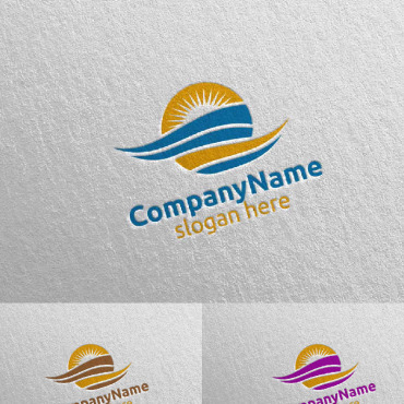 Transportation Ocean Logo Templates 99460