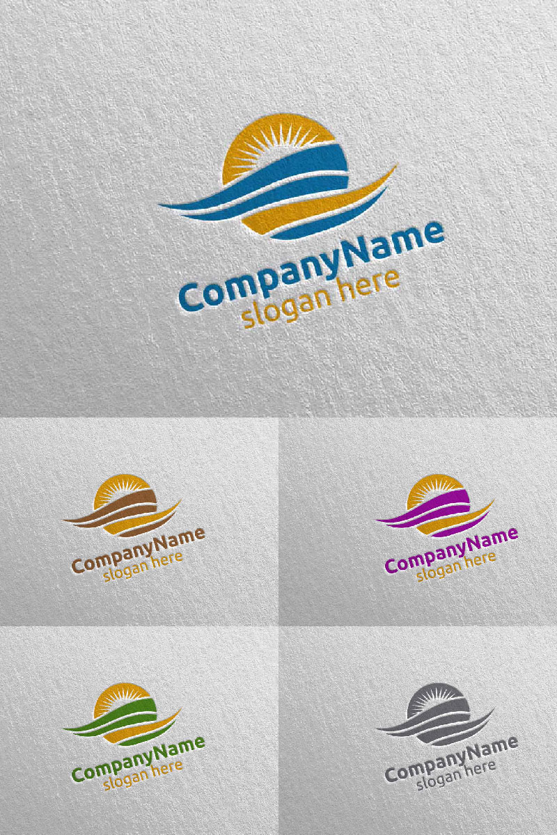 Travel and Tourism for Hotel and Vacation 25 Logo Template
