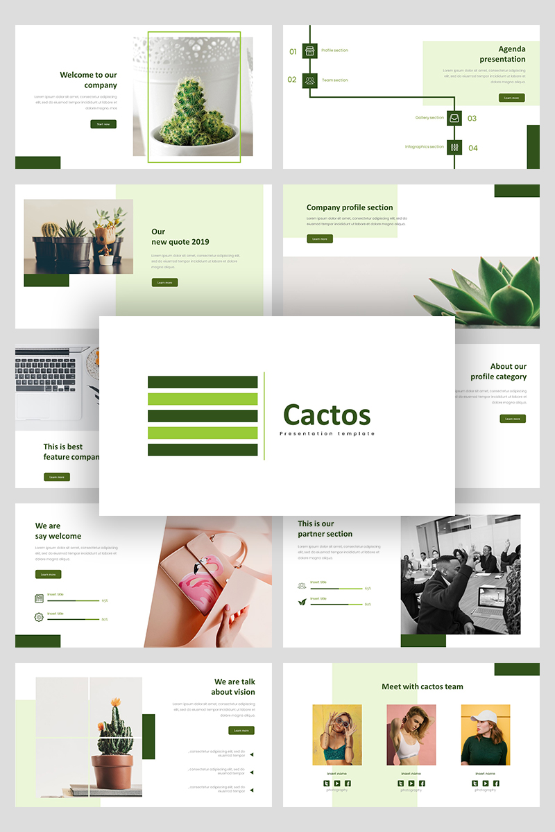 Cactos Creative Business - Keynote template