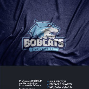 Bobcats Cat Logo Templates 99691