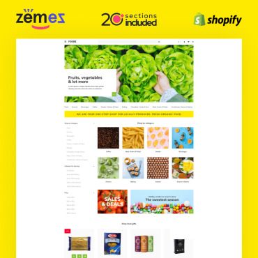 Supermarket Delivery Shopify Themes 99734