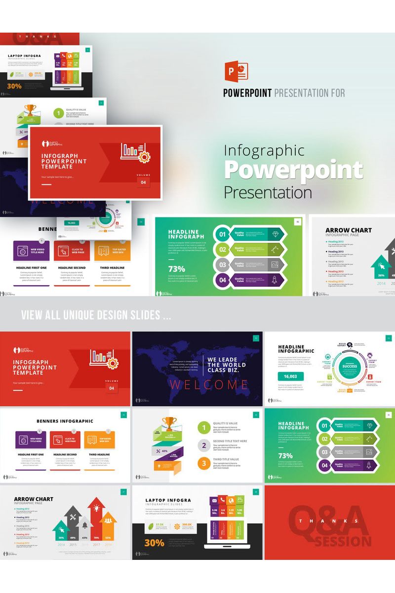 Infographic  Presentation PowerPoint template