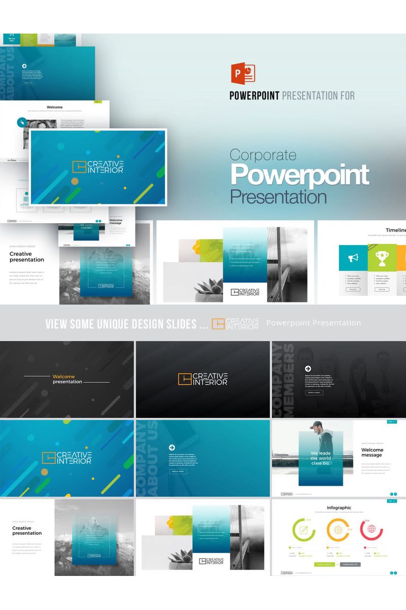 Creative  Presentation PowerPoint template