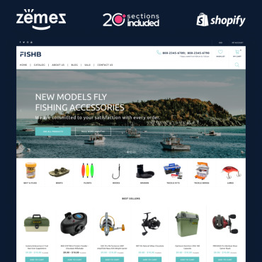 Outdoor Camping Shopify Themes 99920