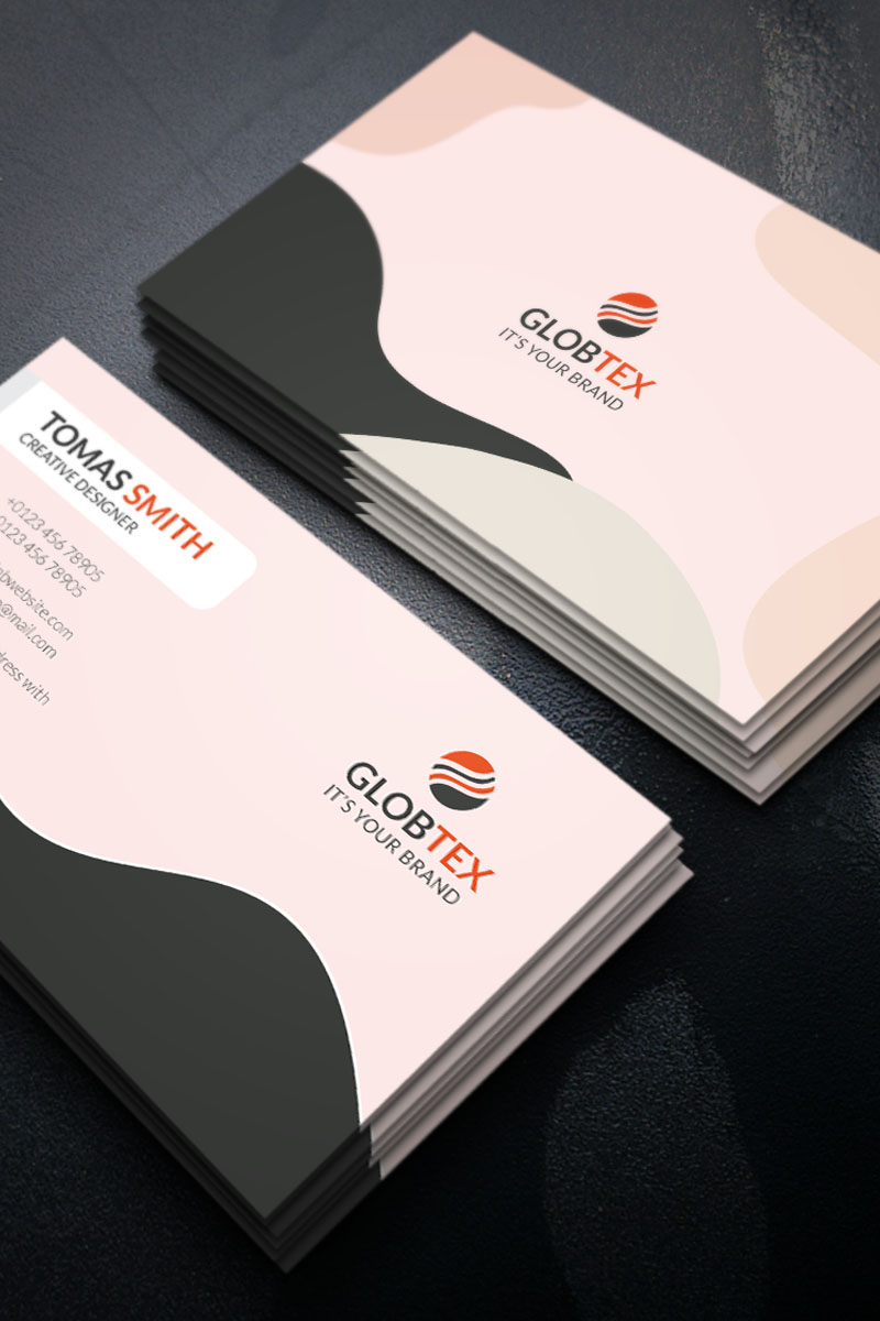Tomas Smith Business Card - Corporate Identity Template