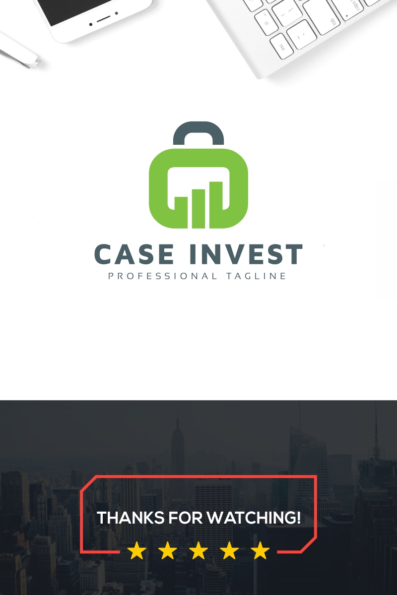 Invest Logo Template