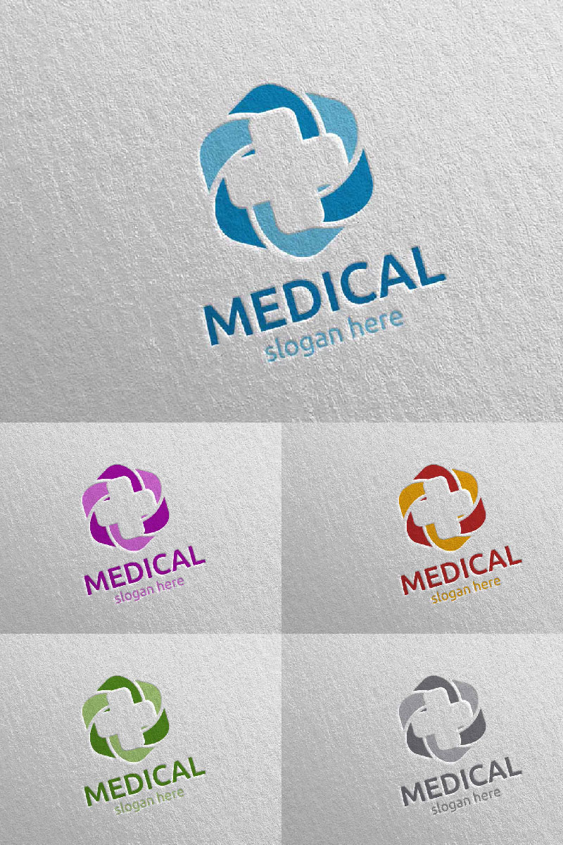 Cross Medical Hospital  Design 66 Logo Template