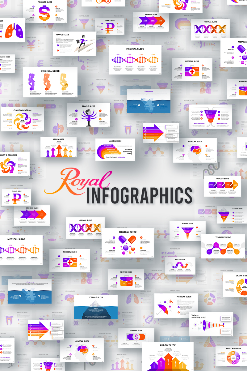 Royal Infographics - Keynote template